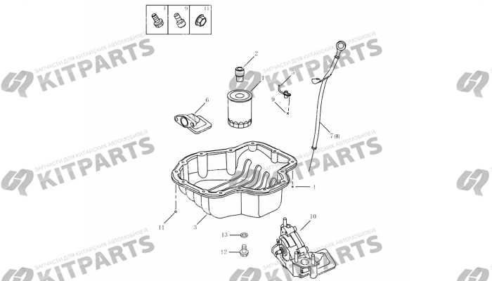 Масляный поддон, фильтр [JLD-4G20-A45\A017] Geely