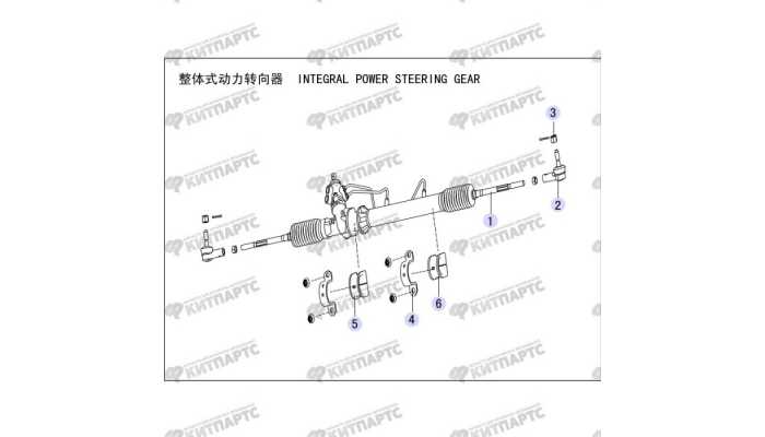 Рулевая рейка Great Wall Hover