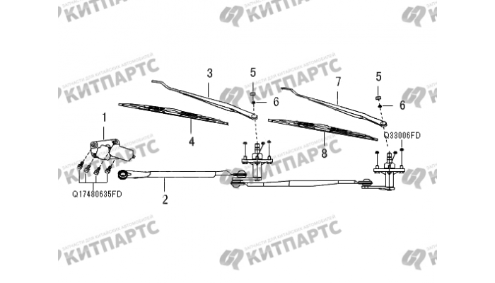 Стеклоочиститель Great Wall Wingle 5