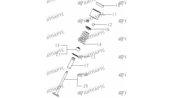 Клапан Geely Otaka (CK)